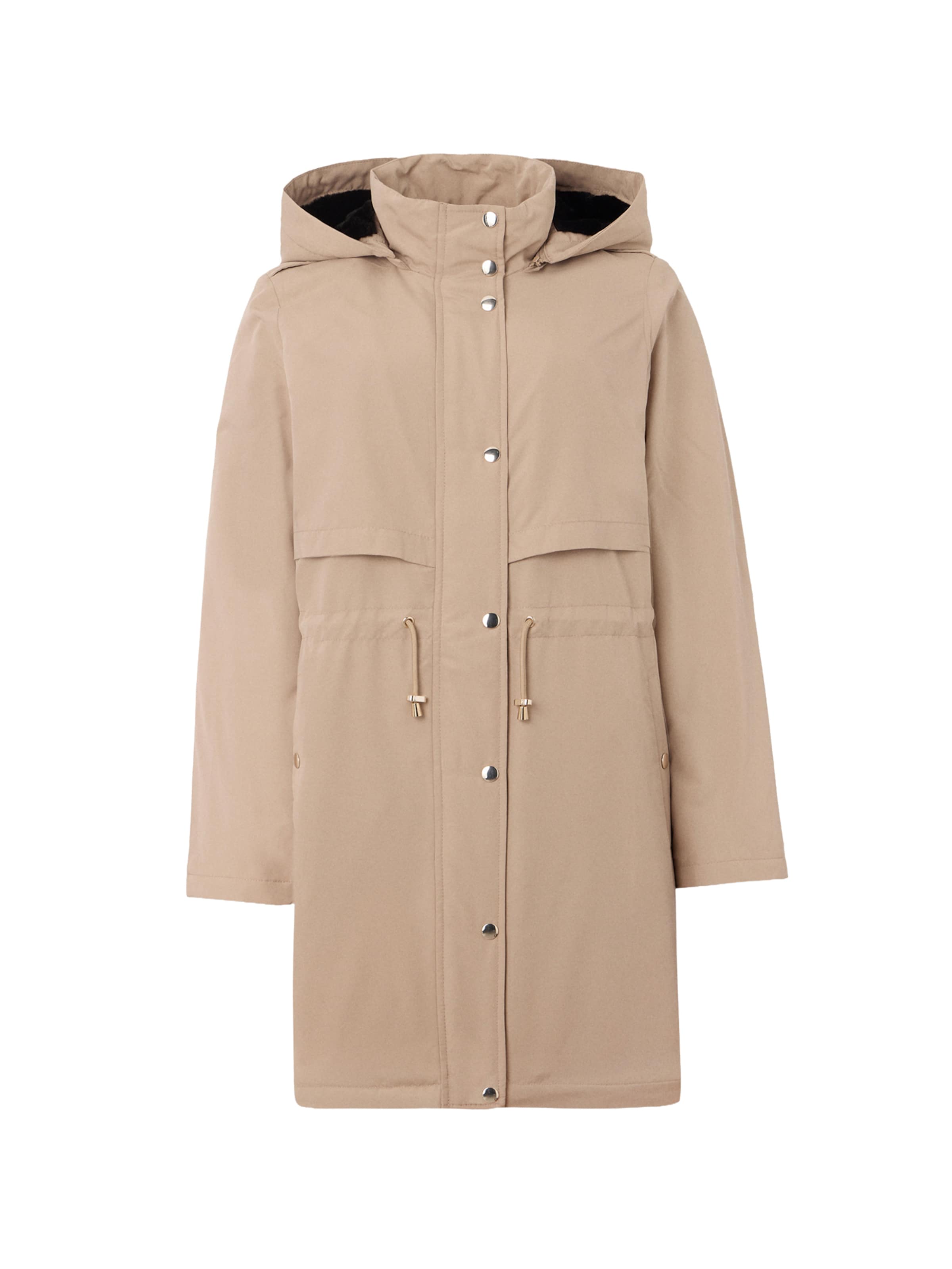 VERO MODA Between-Seasons Parka 'GAIL' in Beige: front