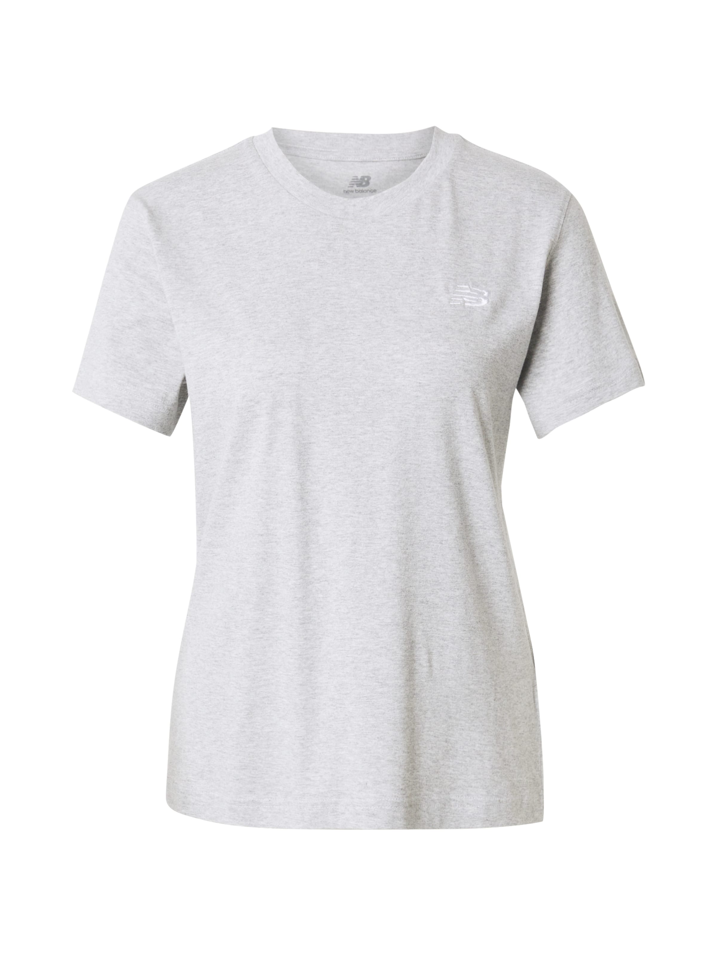 new balance Μπλουζάκι 'Essentials' σε γκρι: μπροστά