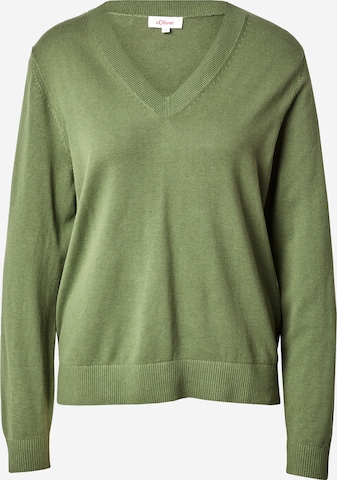 s.Oliver - Pullover em verde: frente