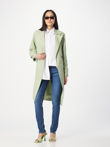 VERO MODA Přechodný kabát 'LOU' – zelená