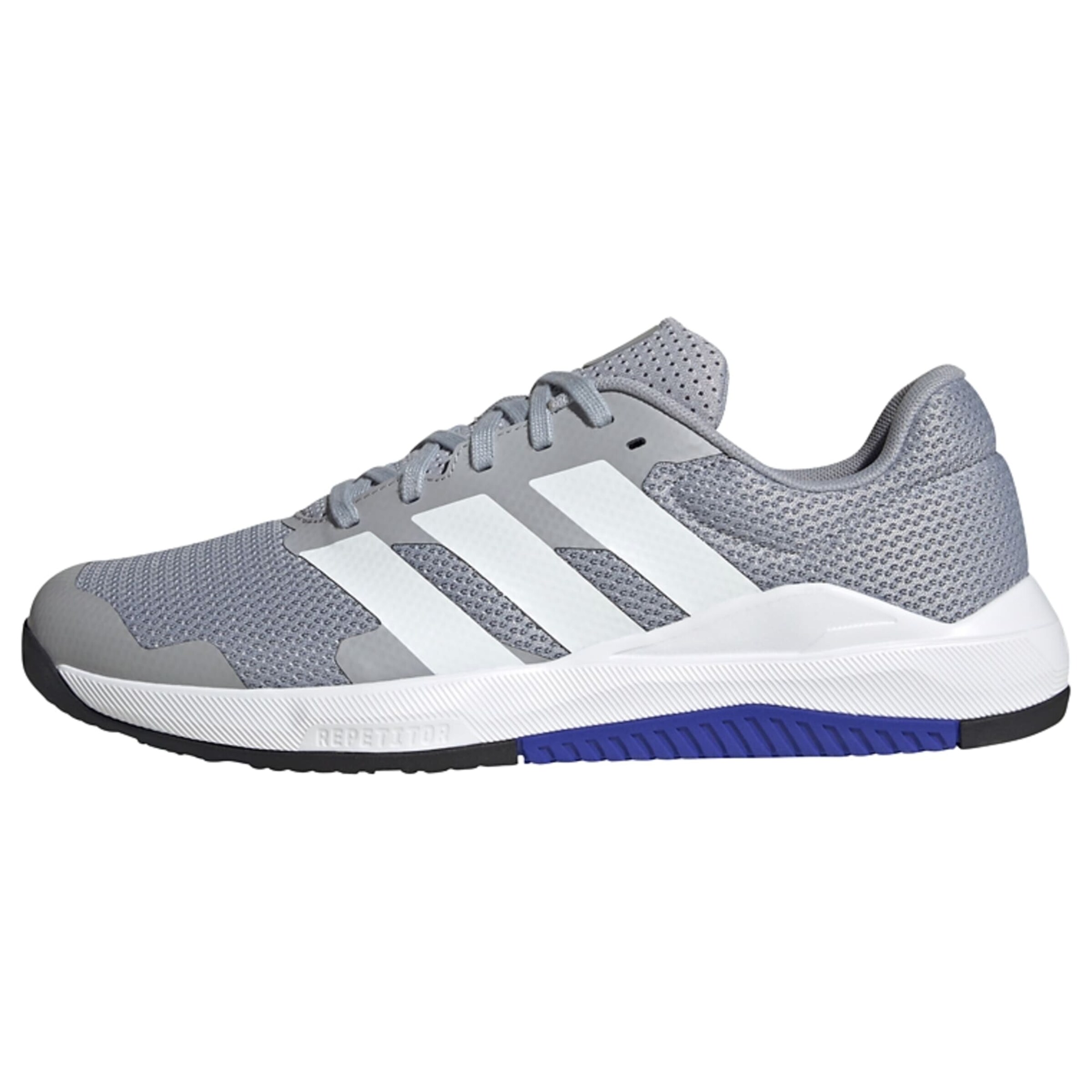 ADIDAS PERFORMANCE Athletic Shoes 'Dropset' in Grey: front