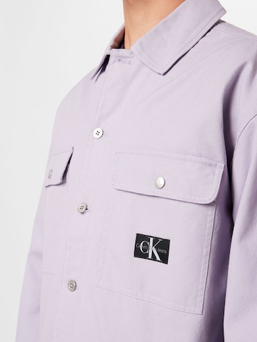 Calvin Klein Jeans Between-Season Jacket in Purple