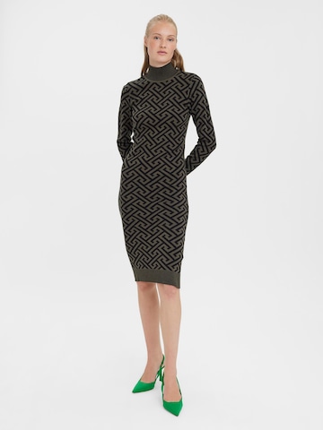 VERO MODA Knitted dress 'Aria' in Black