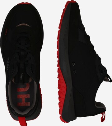 Sneaker bassa 'Kane' di HUGO Red in nero
