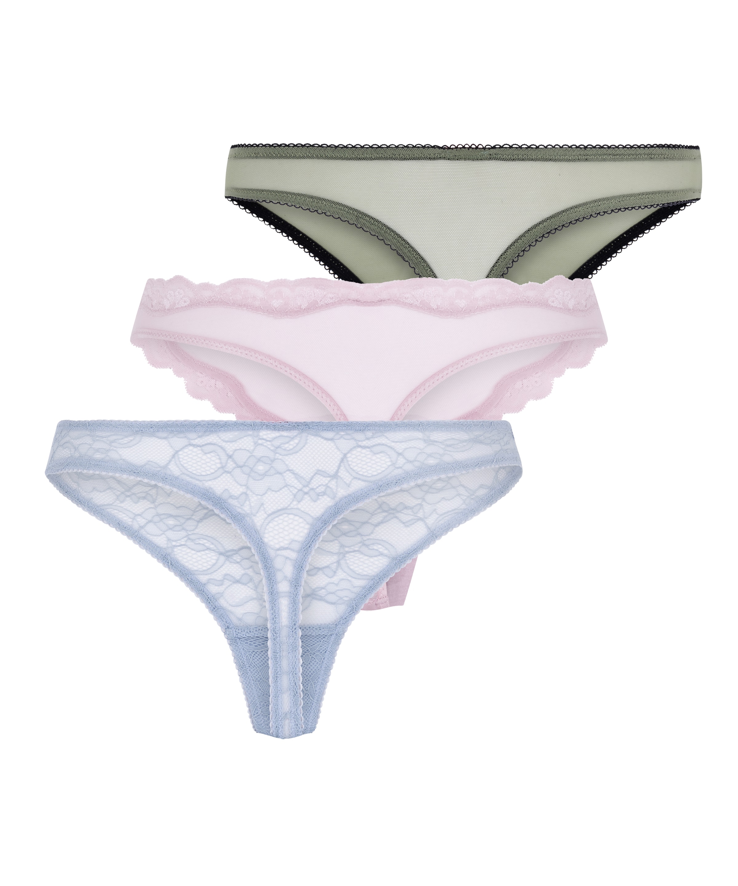 Hunkemöller String in Mischfarben