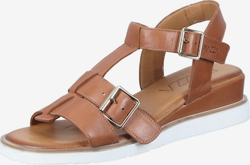 PIAZZA Sandals in Brown: front