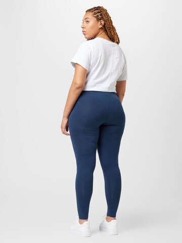 ONLY Carmakoma Skinny Leggings 'Time' in Blau