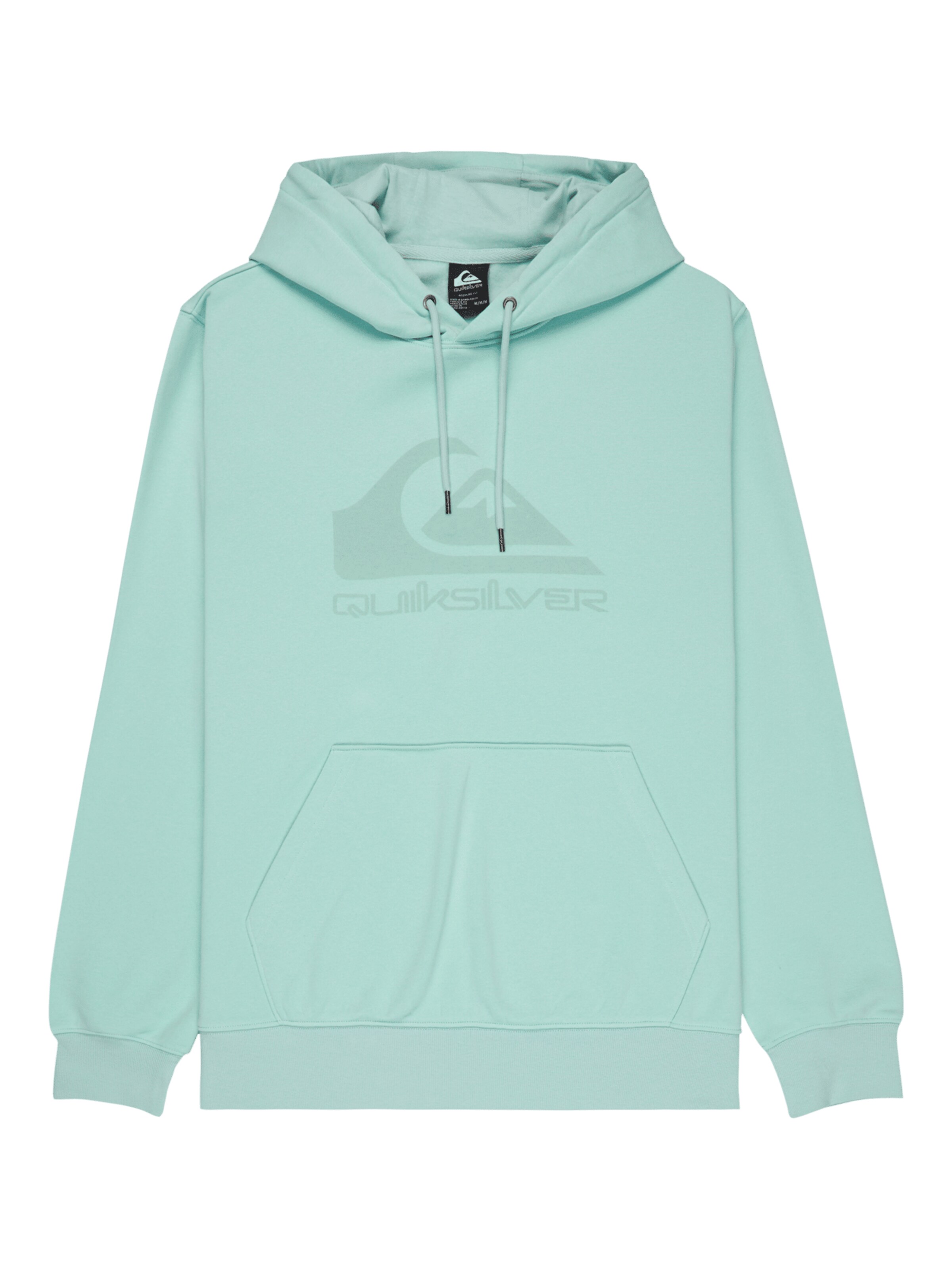 QUIKSILVER Sweatshirt in Grün: Vorderseite