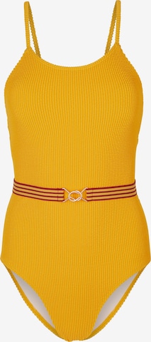 O'NEILL Bralette Swimsuit 'Sassy' in Yellow: front