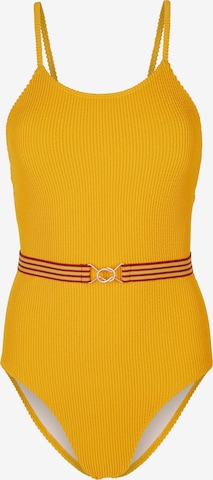 O'NEILL - Soutien Bustier Fato de banho 'Sassy' em amarelo: frente