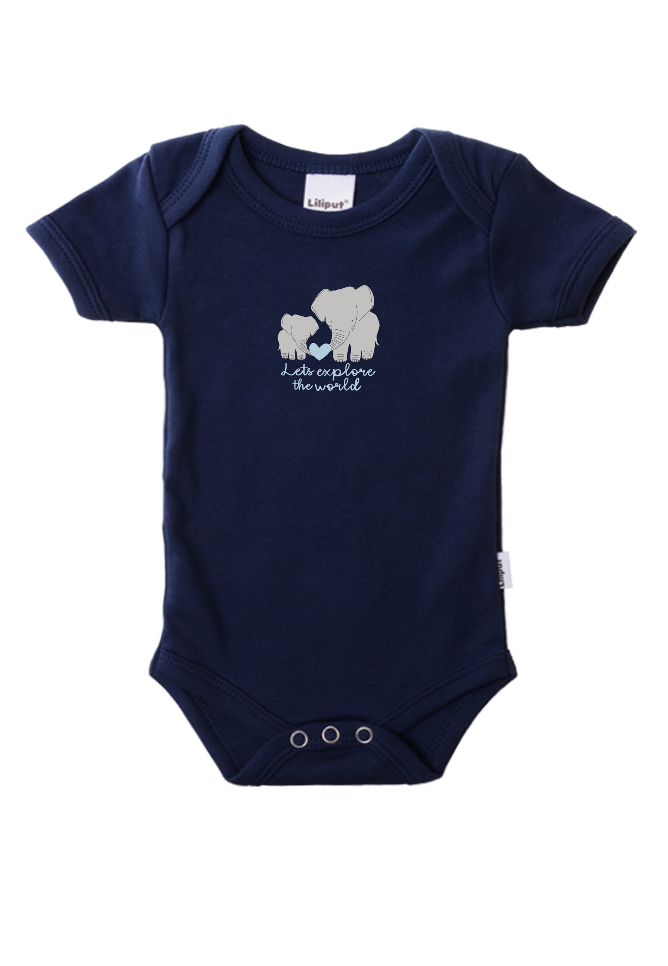 LILIPUT Romper/Bodysuit 'Elefanten' in Beige