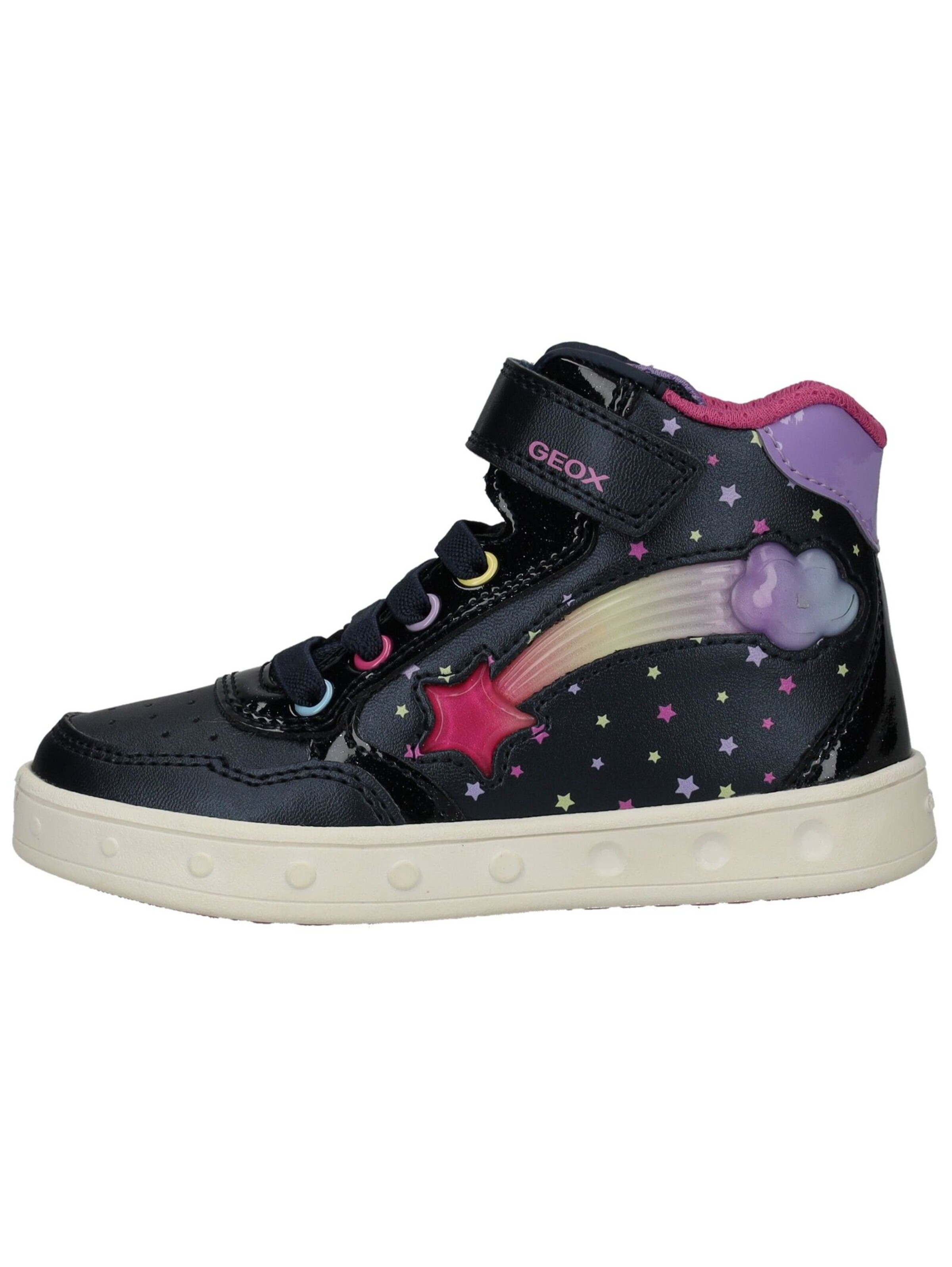 GEOX Sneakers in Zwart: voorkant