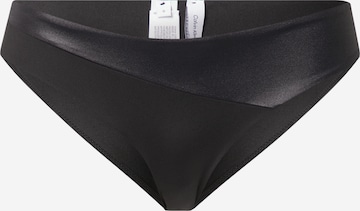 Calvin Klein Swimwear Bikini Bottoms in Black: front