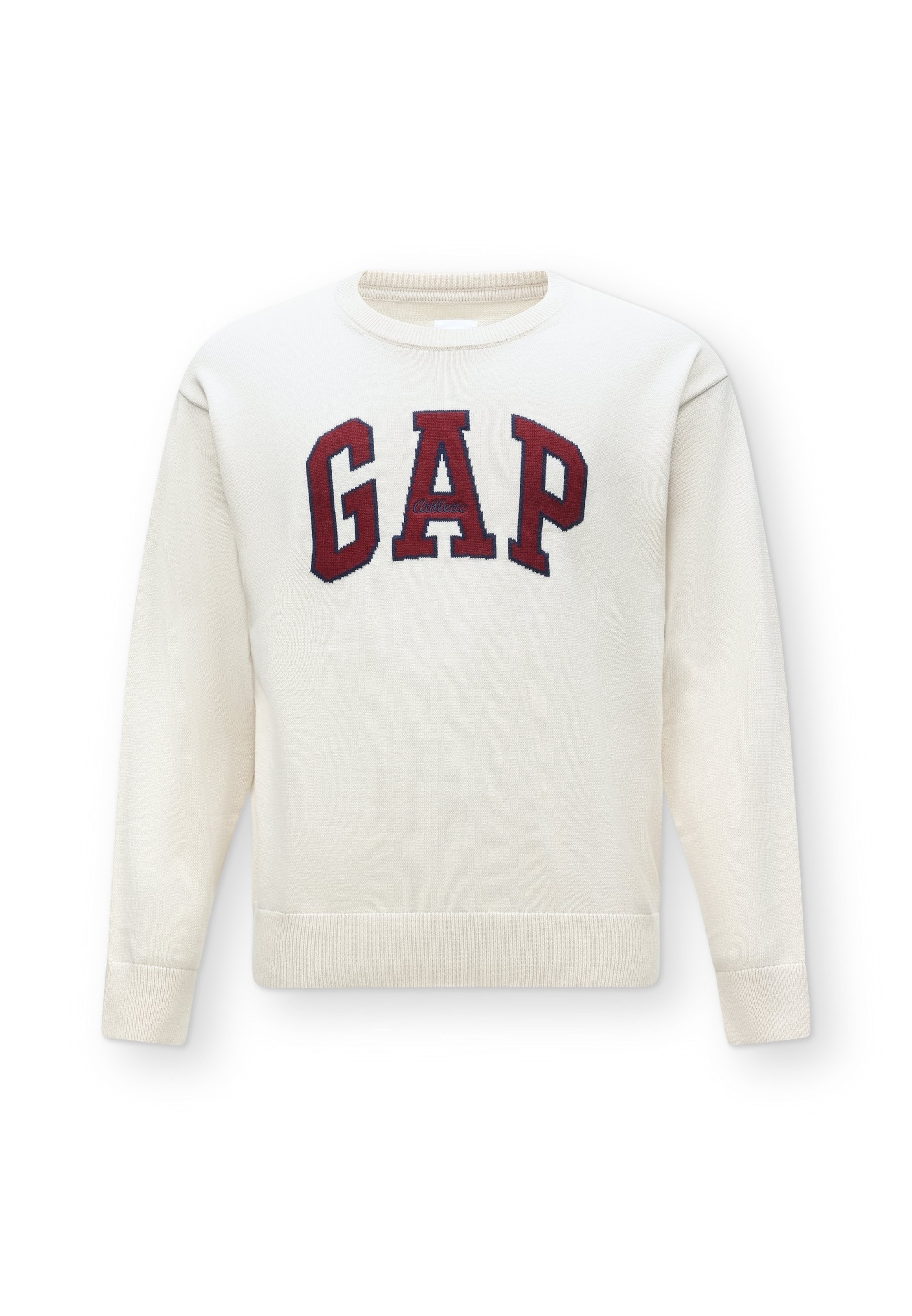 GAP Свитшот 'ATHLETIC' в Бежевый: спереди