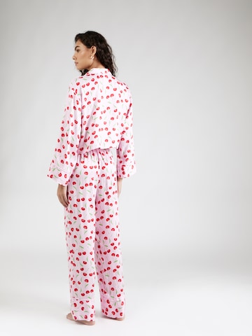 Hunkemöller Pyjamabroek in Roze