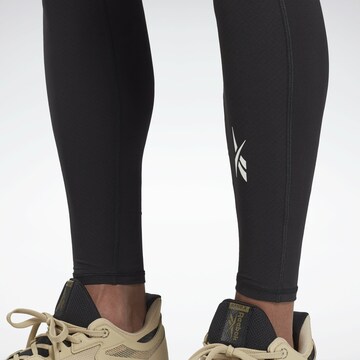 Reebok Skinny Workout Pants in Black