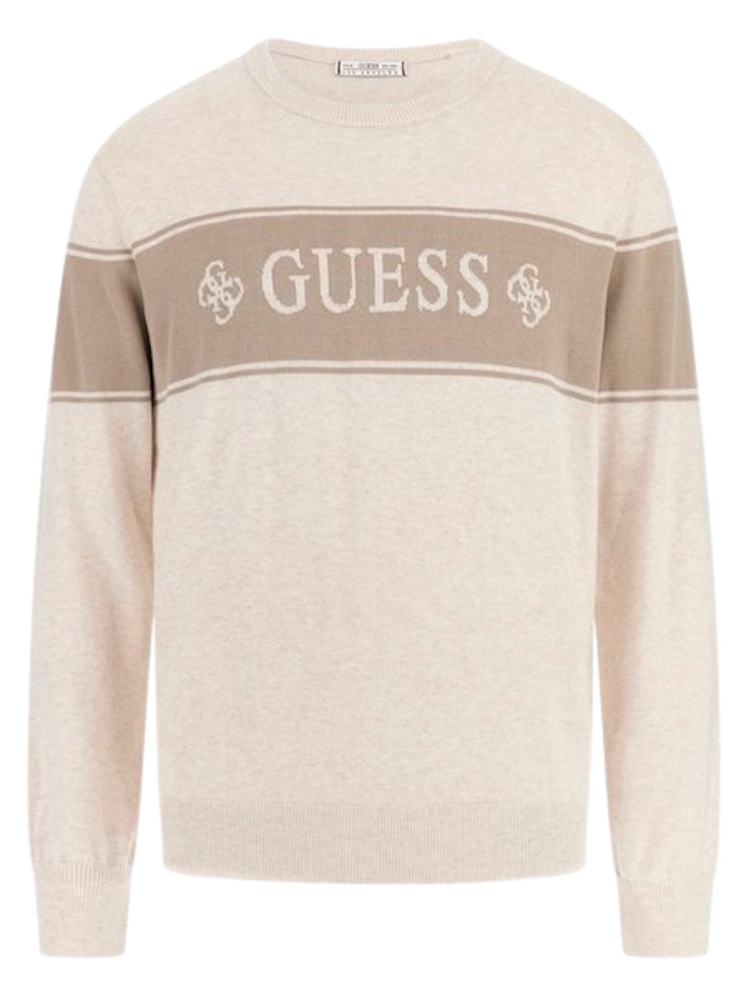 GUESS Sweater 'Geoffrey' in Brown: front