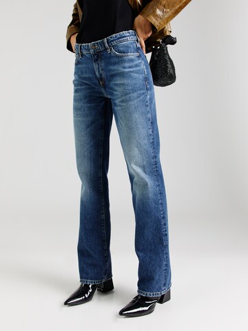 GUESS JEANS Flared Jeans in Blue: front