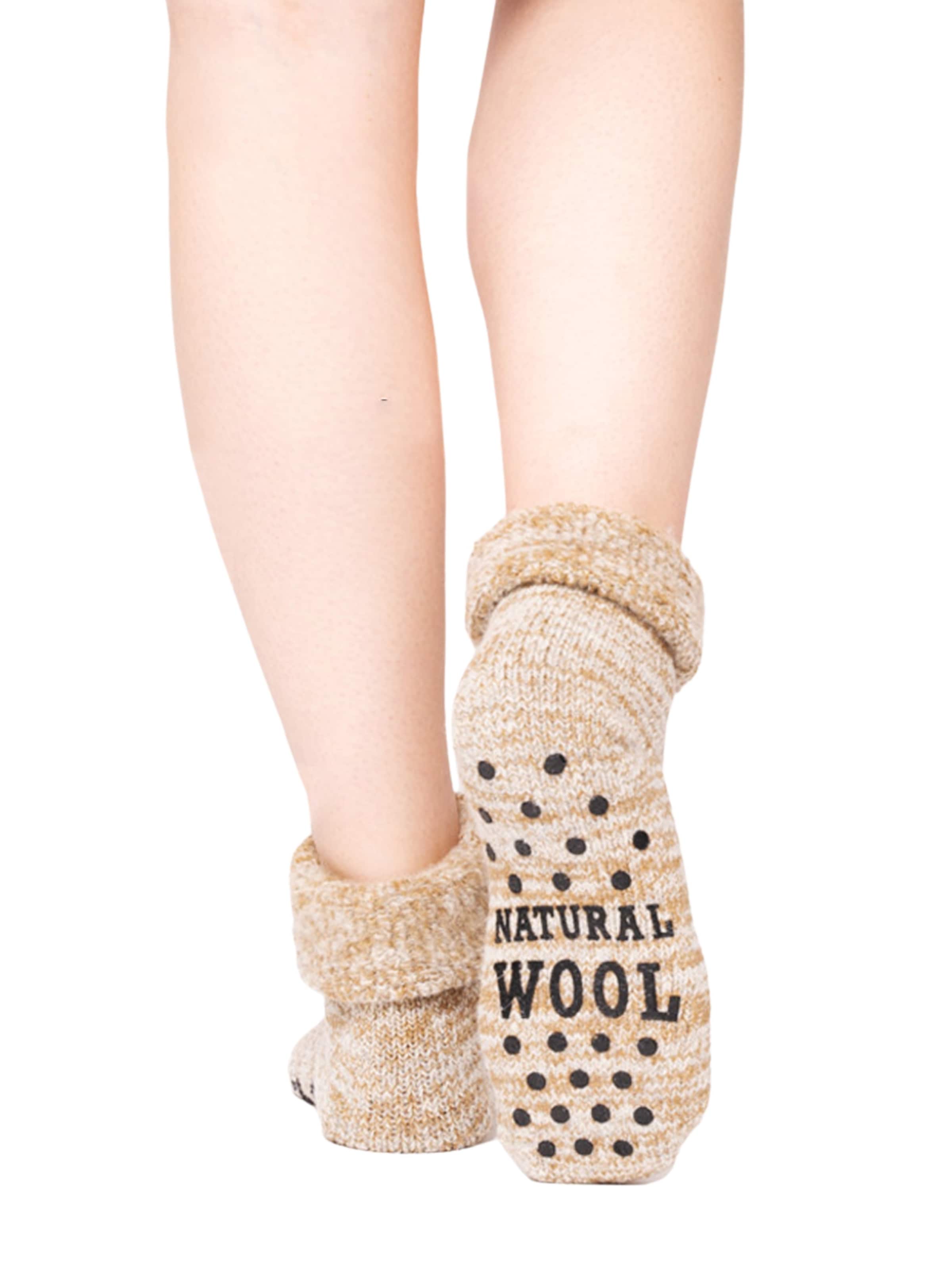 HomeOfSocks Socks 'HOS601' in Beige