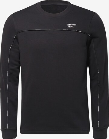 Reebok Sportsweatshirt in Zwart