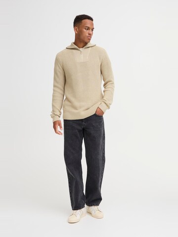 BLEND Pullover 'BHDeno' in Beige
