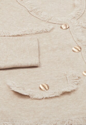NAEMI Strickjacke in Beige