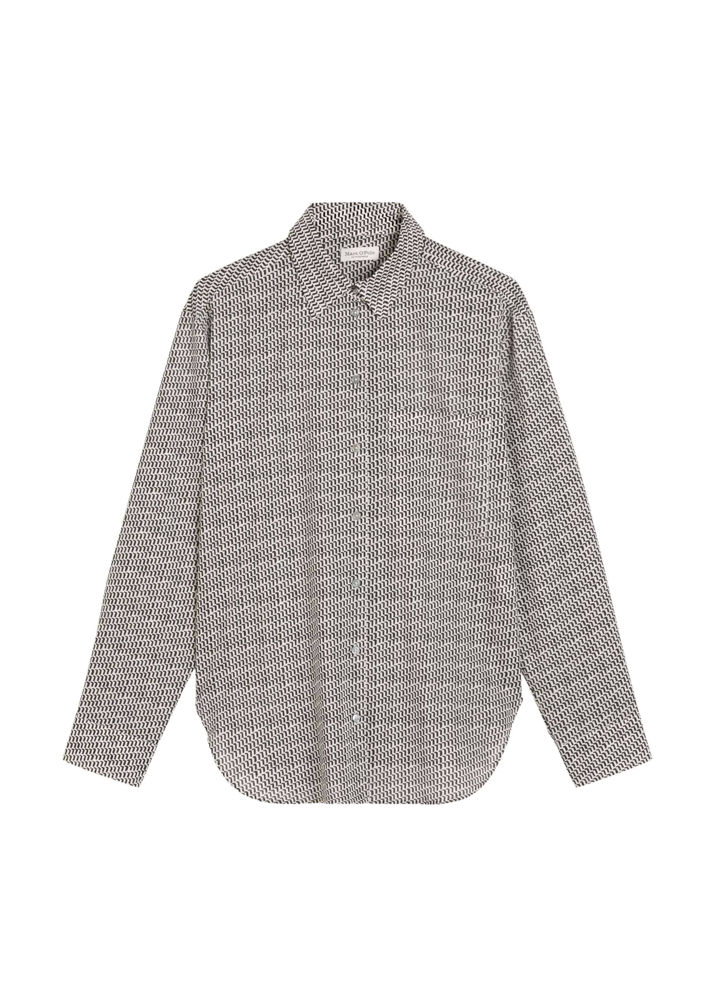 Marc O'Polo - Blusa em cinzento: frente