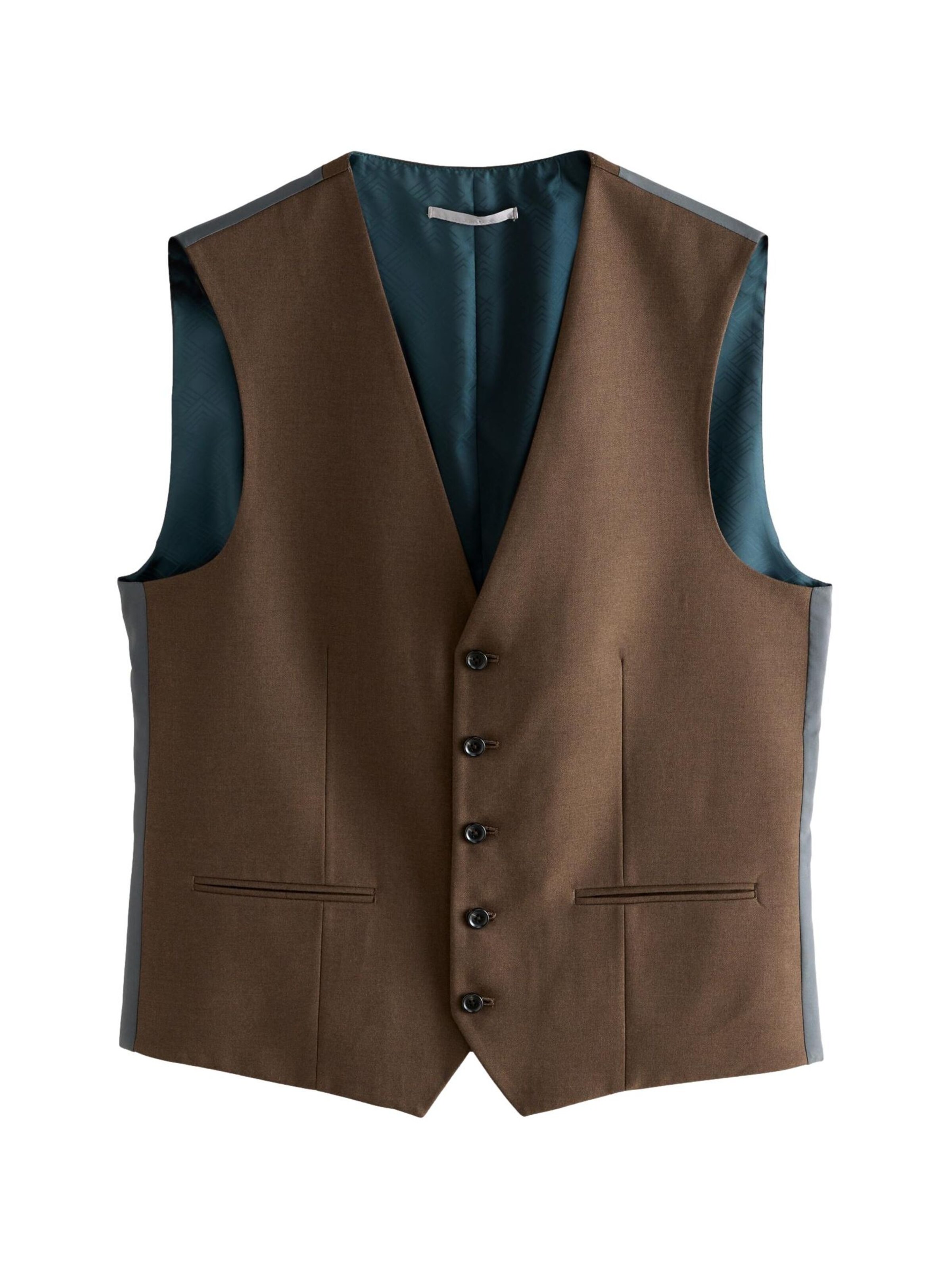 Gilet de costume Next en marron : devant