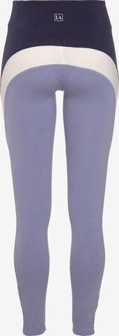 LASCANA ACTIVE Skinny Sportbroek in Blauw