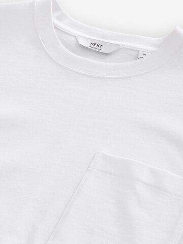 T-Shirt Next en blanc