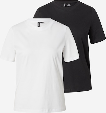 VERO MODA Футболка 'VMPAULINA' в Черный: спереди