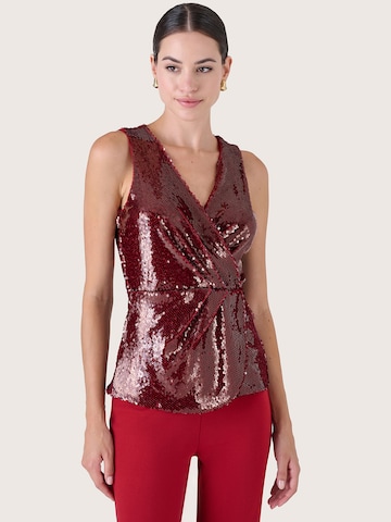 Camomilla Italia Top 'Tanya' in Rood: voorkant