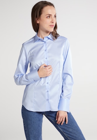 ETERNA Blouse in Blauw: voorkant