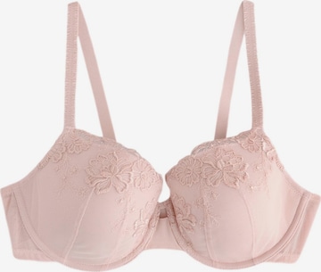 rožinė Next Marškinėliai Liemenėlė: priekis