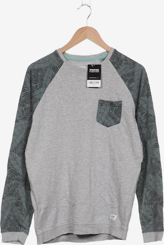 EDC BY ESPRIT Sweatshirt & Zip-Up Hoodie in M in Grey: front