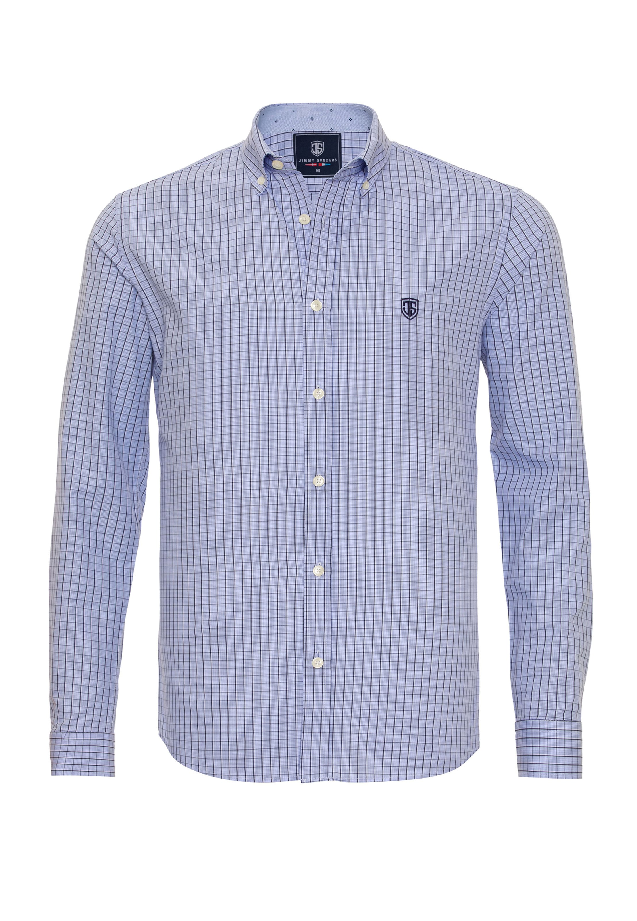 Jimmy Sanders Regular fit Srajca | modra barva: sprednja stran