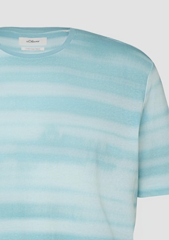 T-Shirt s.Oliver en bleu