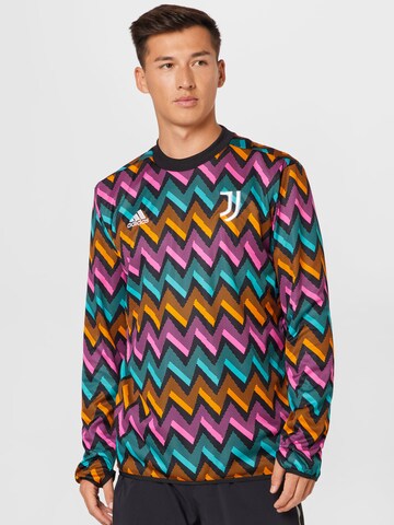 Sweat de sport 'Juventus Turin Pre-Match' ADIDAS SPORTSWEAR en mélange de couleurs : devant