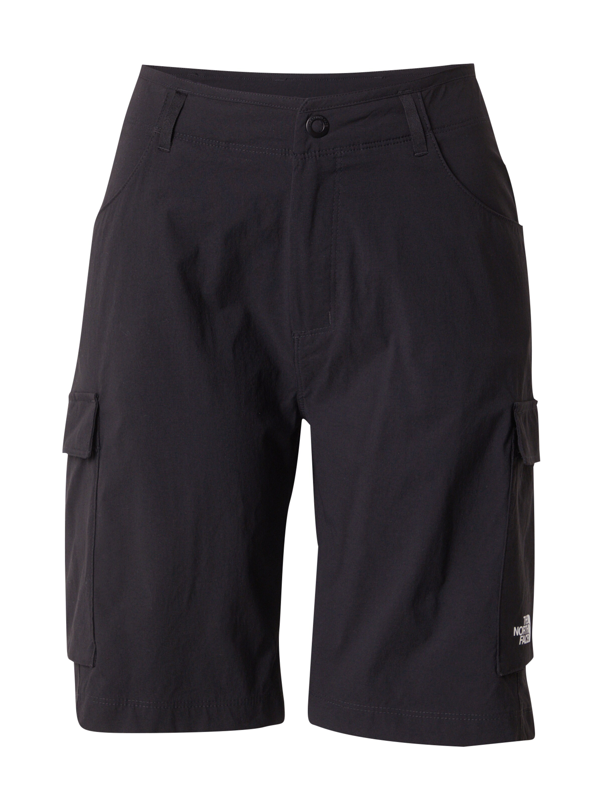 THE NORTH FACE - Regular Calças outdoor 'EXPLORATION' em preto: frente