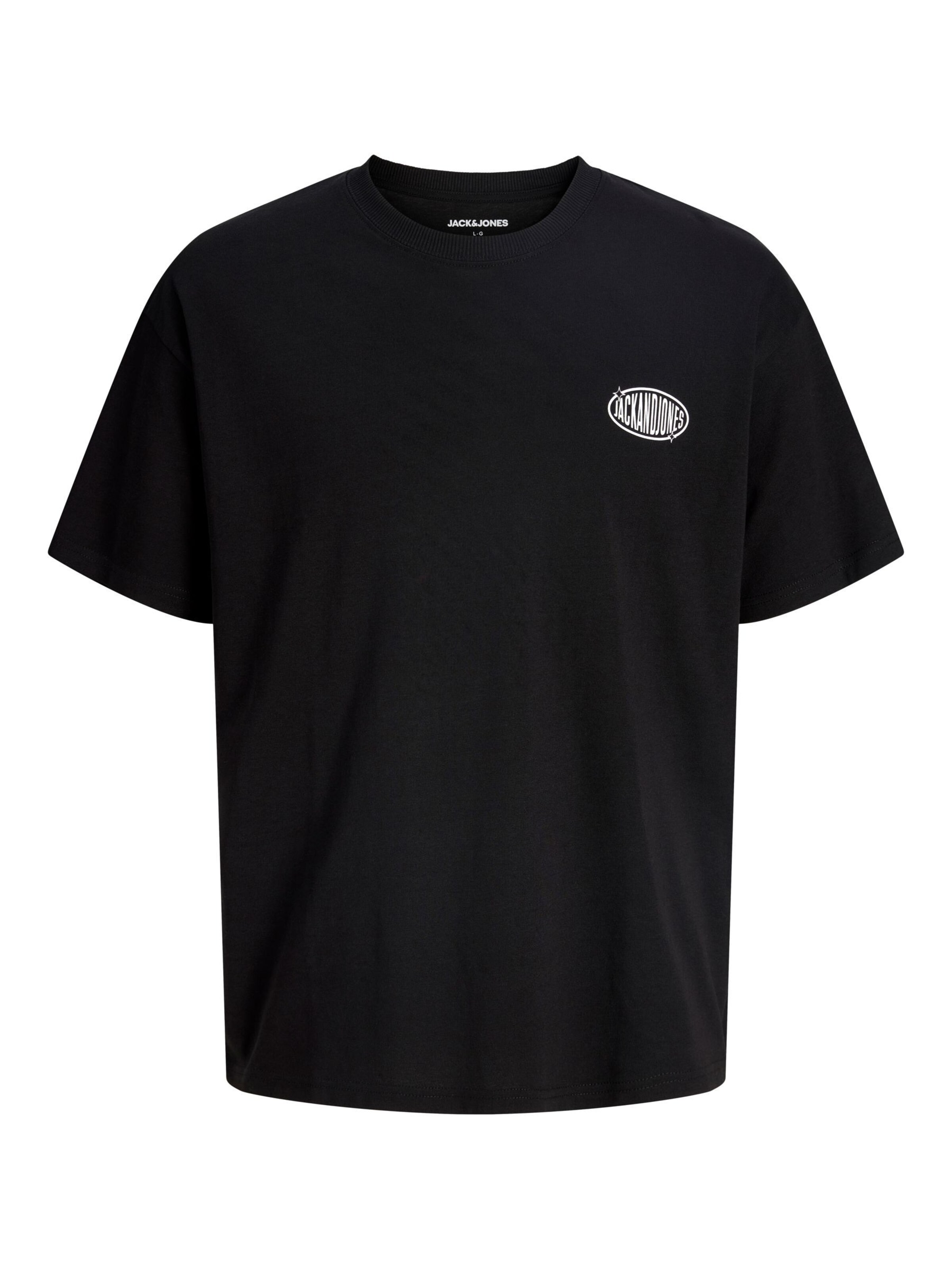 JACK & JONES Shirt in Zwart: voorkant