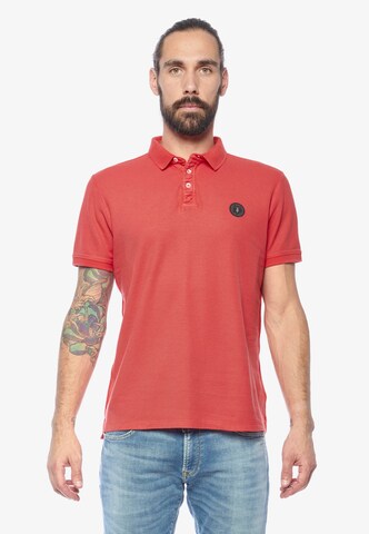 Le Temps Des Cerises Poloshirt 'DYLON' in Pink: predná strana