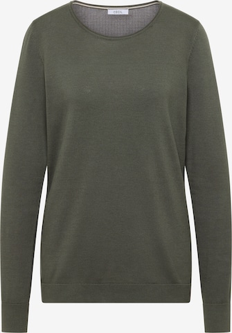 CECIL Pullover in Grün: Vorderseite