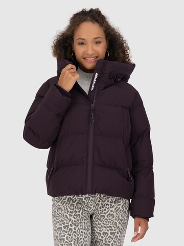 alife & kickin Winter Jacket 'LeonorAK A' in Purple: front