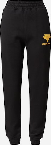 Effilé Pantalon Public Desire en noir : devant