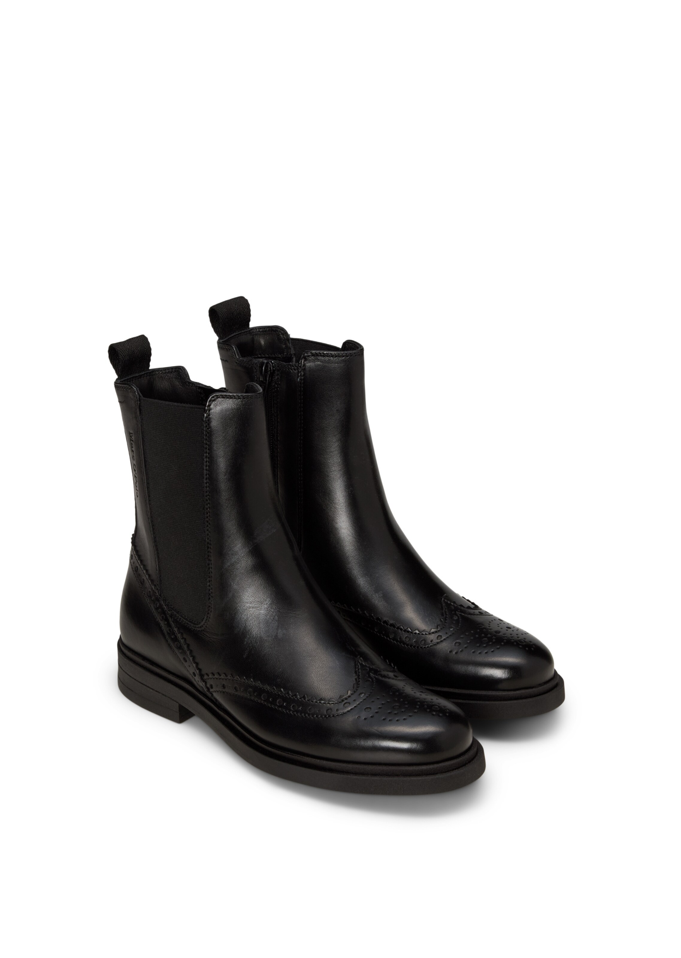 Marc O'Polo Chelsea Boots in Schwarz