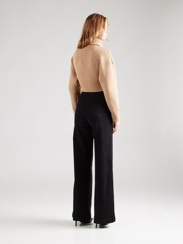 Wide leg Jeans di Liu Jo in nero