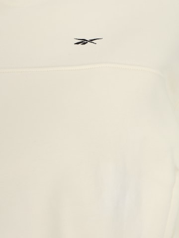 Sweat-shirt Reebok en blanc