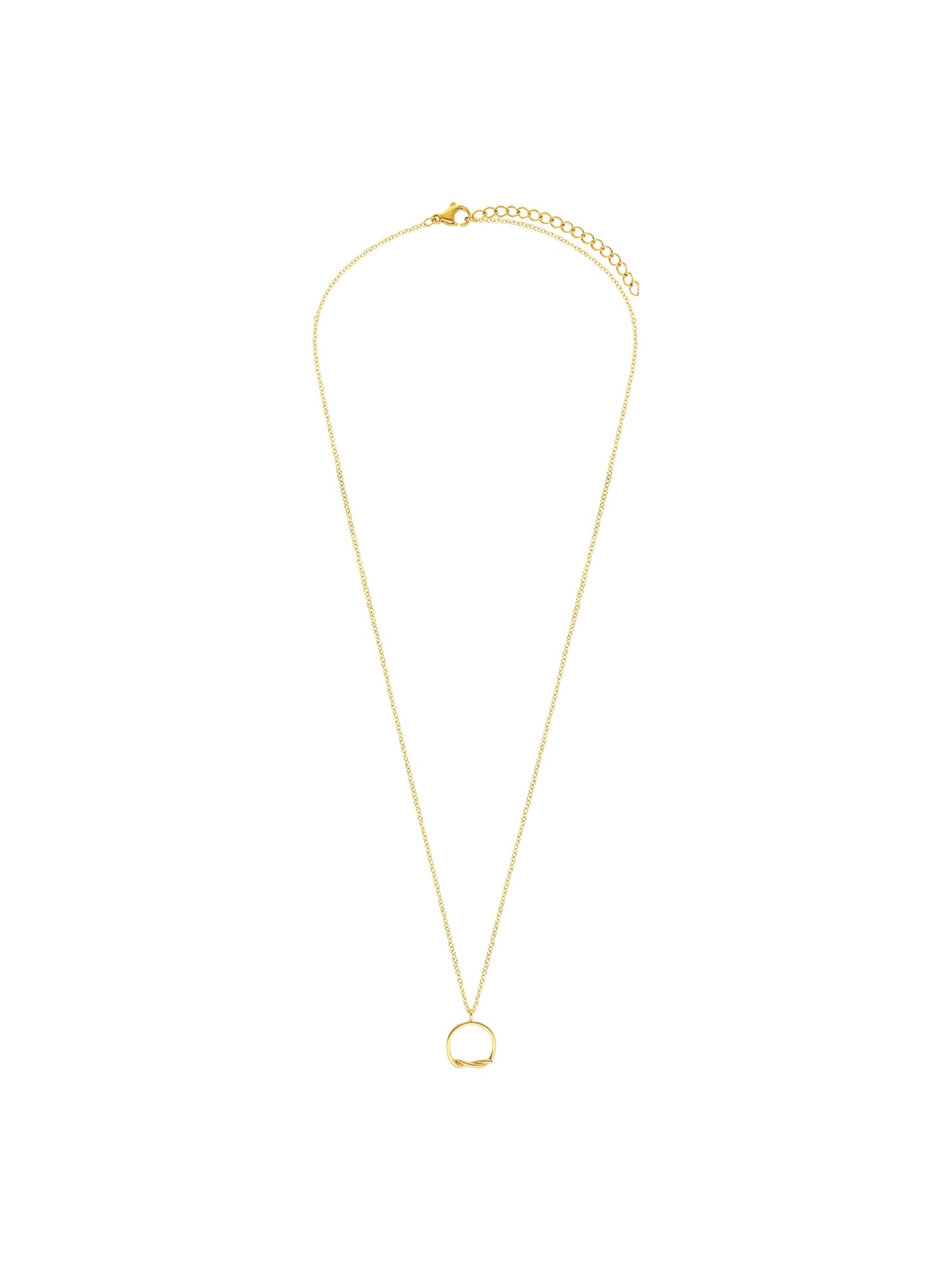 Lucardi Kette in Gold: Vorderseite