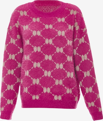 rožinė ebeeza Megztinis: priekis