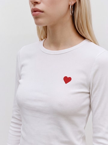 VERO MODA Тениска 'VMCHLOE' в бяло